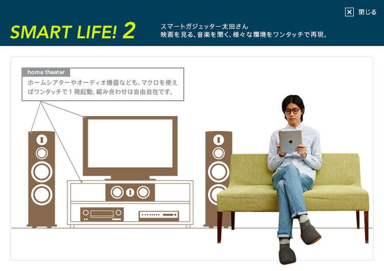 SMART LIFE 1 段取り上手な五十嵐さん。仕事終わりのちょっとした習慣で毎日快適・安心なお家に帰宅しています。